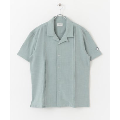 アーバンリサーチ サニーレーベル URBAN RESEARCH Sonny Label 『別注』BAEXFATE×Sonny Label テックリネンショートスリーブシャツ （ナチュラル）｜詳細画像
