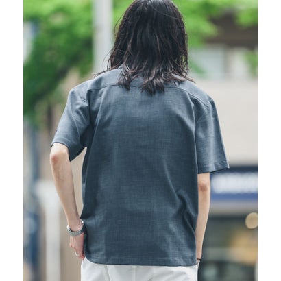 アーバンリサーチ サニーレーベル URBAN RESEARCH Sonny Label 『別注』BAEXFATE×Sonny Label テックリネンショートスリーブシャツ （ナチュラル）｜詳細画像