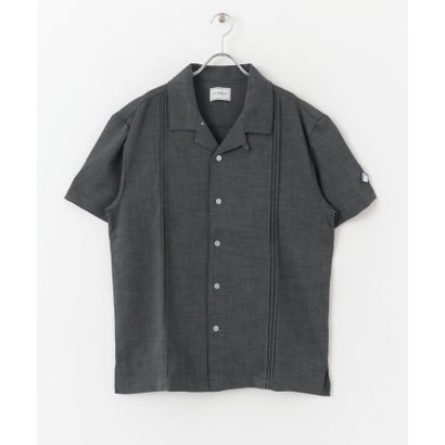 アーバンリサーチ サニーレーベル URBAN RESEARCH Sonny Label 『別注』BAEXFATE×Sonny Label テックリネンショートスリーブシャツ （ナチュラル）｜詳細画像
