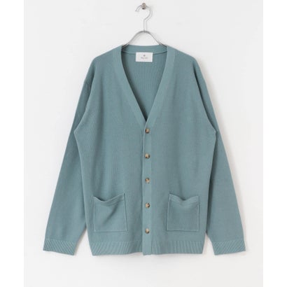 アーバンリサーチ サニーレーベル URBAN RESEARCH Sonny Label 『接触冷感』ライトカノコニットカーディガン （ブルーグリーン）｜詳細画像