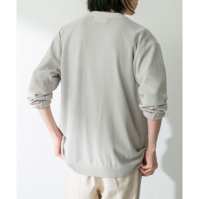 アーバンリサーチ サニーレーベル URBAN RESEARCH Sonny Label 『接触冷感』ライトカノコニットカーディガン （ブルーグリーン）｜詳細画像