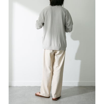 アーバンリサーチ サニーレーベル URBAN RESEARCH Sonny Label 『接触冷感』ライトカノコニットカーディガン （ブルーグリーン）｜詳細画像