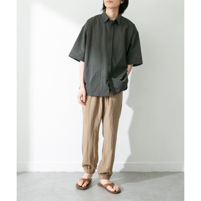 アーバンリサーチ サニーレーベル URBAN RESEARCH Sonny Label 『接触冷感』『吸水速乾』カットソーシャツ （ブルーグリーン）｜詳細画像