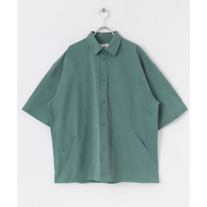 アーバンリサーチ サニーレーベル URBAN RESEARCH Sonny Label 『接触冷感』『吸水速乾』カットソーシャツ （ブルーグリーン）｜詳細画像