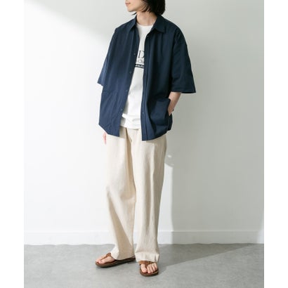 アーバンリサーチ サニーレーベル URBAN RESEARCH Sonny Label 『接触冷感』『吸水速乾』カットソーシャツ （ブルーグリーン）｜詳細画像