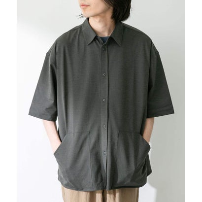 アーバンリサーチ サニーレーベル URBAN RESEARCH Sonny Label 『接触冷感』『吸水速乾』カットソーシャツ （ブルーグリーン）｜詳細画像