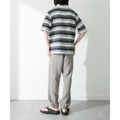アーバンリサーチ サニーレーベル URBAN RESEARCH Sonny Label ジャガードボーダーポロシャツ （オフ）｜詳細画像