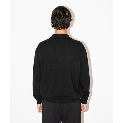 アーバンリサーチ サニーレーベル URBAN RESEARCH Sonny Label OOPS ケーブル襟付きニットポロシャツ （BROWN）｜詳細画像