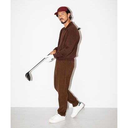 アーバンリサーチ サニーレーベル URBAN RESEARCH Sonny Label OOPS ケーブル襟付きニットポロシャツ （BROWN）｜詳細画像