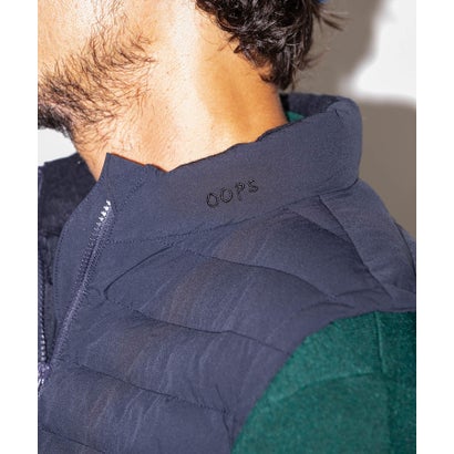 アーバンリサーチ サニーレーベル URBAN RESEARCH Sonny Label OOPS 撥水中綿ベスト （NAVY）｜詳細画像
