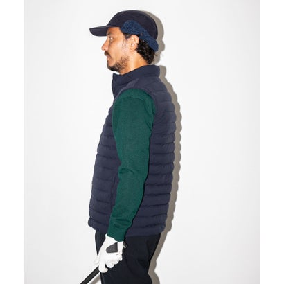 アーバンリサーチ サニーレーベル URBAN RESEARCH Sonny Label OOPS 撥水中綿ベスト （NAVY）｜詳細画像