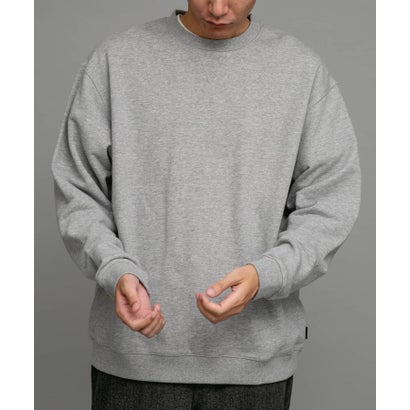 アーバンリサーチ サニーレーベル URBAN RESEARCH Sonny Label ヘビーウェイトコットンベーシックスウェット （ライトグレー）｜詳細画像