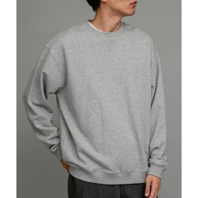 アーバンリサーチ サニーレーベル URBAN RESEARCH Sonny Label ヘビーウェイトコットンベーシックスウェット （ライトグレー）｜詳細画像
