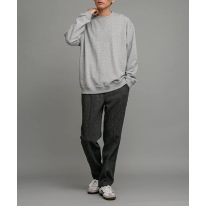 アーバンリサーチ サニーレーベル URBAN RESEARCH Sonny Label ヘビーウェイトコットンベーシックスウェット （ライトグレー）｜詳細画像