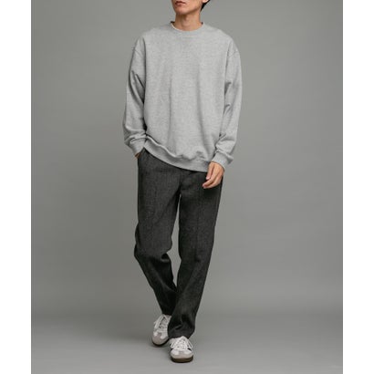 アーバンリサーチ サニーレーベル URBAN RESEARCH Sonny Label ヘビーウェイトコットンベーシックスウェット （ライトグレー）｜詳細画像