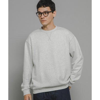 アーバンリサーチ サニーレーベル URBAN RESEARCH Sonny Label ヘビーウェイトコットンベーシックスウェット （ライトグレー）｜詳細画像