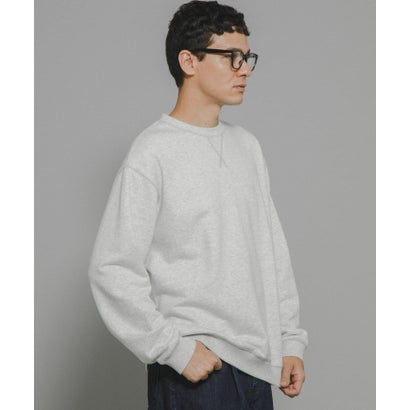 アーバンリサーチ サニーレーベル URBAN RESEARCH Sonny Label ヘビーウェイトコットンベーシックスウェット （ライトグレー）｜詳細画像