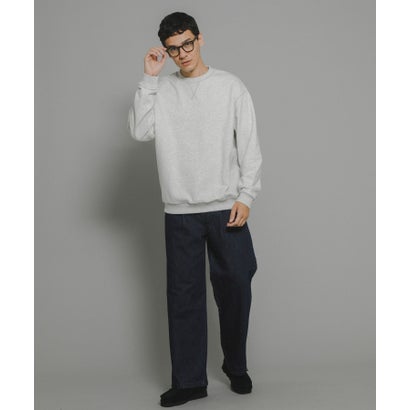 アーバンリサーチ サニーレーベル URBAN RESEARCH Sonny Label ヘビーウェイトコットンベーシックスウェット （ライトグレー）｜詳細画像