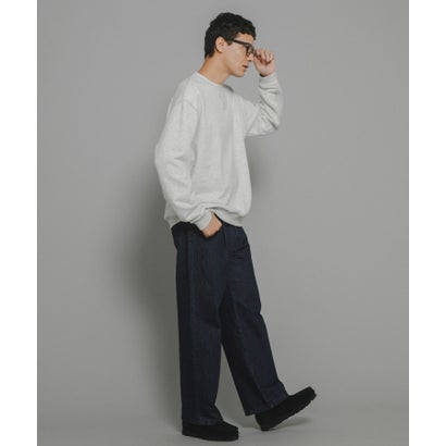 アーバンリサーチ サニーレーベル URBAN RESEARCH Sonny Label ヘビーウェイトコットンベーシックスウェット （ライトグレー）｜詳細画像