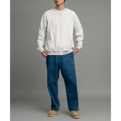 アーバンリサーチ サニーレーベル URBAN RESEARCH Sonny Label ヘビーウェイトコットンベーシックスウェット （ライトグレー）｜詳細画像