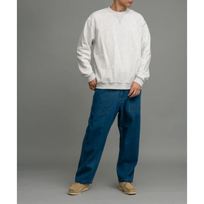 アーバンリサーチ サニーレーベル URBAN RESEARCH Sonny Label ヘビーウェイトコットンベーシックスウェット （ライトグレー）｜詳細画像