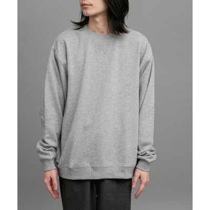 アーバンリサーチ サニーレーベル URBAN RESEARCH Sonny Label ヘビーウェイトコットンベーシックスウェット （ライトグレー）｜詳細画像