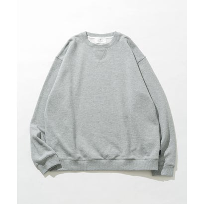 アーバンリサーチ サニーレーベル URBAN RESEARCH Sonny Label ヘビーウェイトコットンベーシックスウェット （ライトグレー）｜詳細画像