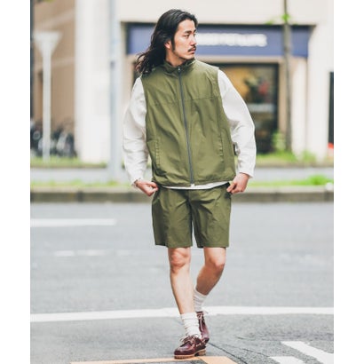 アーバンリサーチ サニーレーベル URBAN RESEARCH Sonny Label HyperHelixジップアップベスト （アイボリー）｜詳細画像