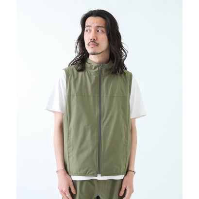 アーバンリサーチ サニーレーベル URBAN RESEARCH Sonny Label HyperHelixジップアップベスト （アイボリー）｜詳細画像