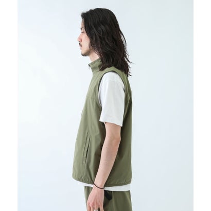 アーバンリサーチ サニーレーベル URBAN RESEARCH Sonny Label HyperHelixジップアップベスト （アイボリー）｜詳細画像