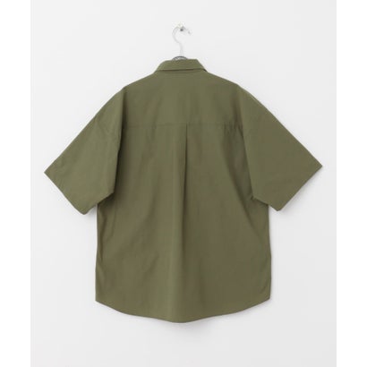 アーバンリサーチ サニーレーベル URBAN RESEARCH Sonny Label HyperHelix胸ポケットショートスリーブシャツ （アイボリー）｜詳細画像