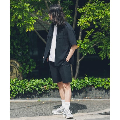 アーバンリサーチ サニーレーベル URBAN RESEARCH Sonny Label HyperHelix胸ポケットショートスリーブシャツ （アイボリー）｜詳細画像