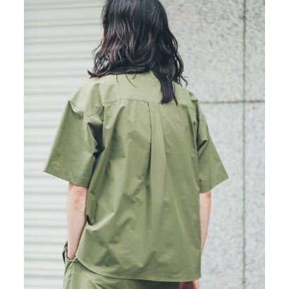 アーバンリサーチ サニーレーベル URBAN RESEARCH Sonny Label HyperHelix胸ポケットショートスリーブシャツ （アイボリー）｜詳細画像