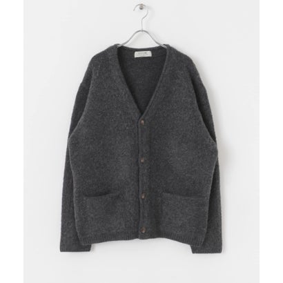 アーバンリサーチ サニーレーベル URBAN RESEARCH Sonny Label モヘヤタッチVネックニットカーディガン （ダークブラウン）｜詳細画像