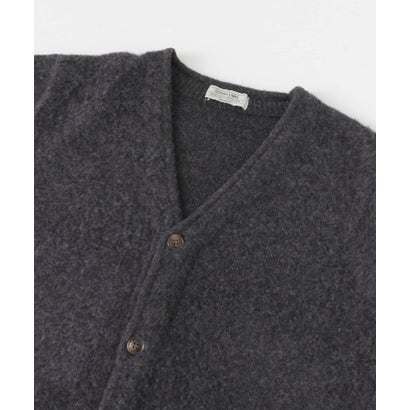 アーバンリサーチ サニーレーベル URBAN RESEARCH Sonny Label モヘヤタッチVネックニットカーディガン （ダークブラウン）｜詳細画像
