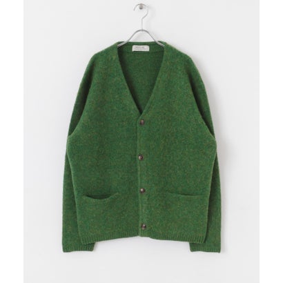 アーバンリサーチ サニーレーベル URBAN RESEARCH Sonny Label モヘヤタッチVネックニットカーディガン （ダークブラウン）｜詳細画像