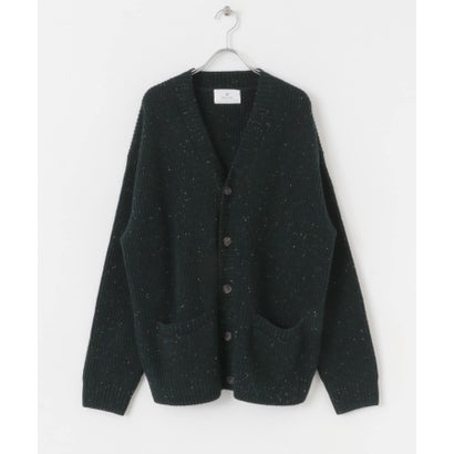 アーバンリサーチ サニーレーベル URBAN RESEARCH Sonny Label ウォッシャブルウール混ネップカーディガン （グリーン）｜詳細画像