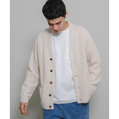 アーバンリサーチ サニーレーベル URBAN RESEARCH Sonny Label ウォッシャブルウール混ネップカーディガン （グリーン）｜詳細画像