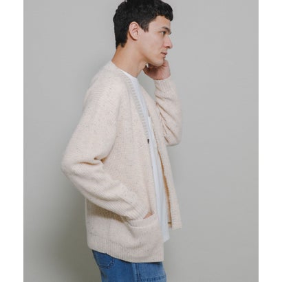 アーバンリサーチ サニーレーベル URBAN RESEARCH Sonny Label ウォッシャブルウール混ネップカーディガン （グリーン）｜詳細画像