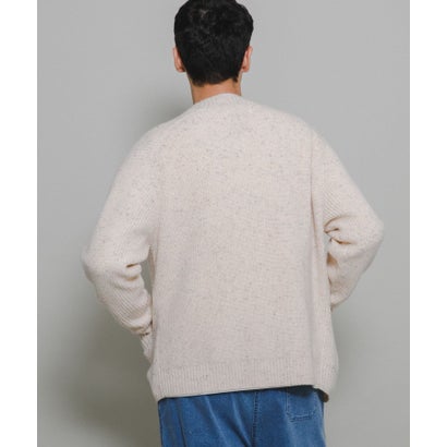 アーバンリサーチ サニーレーベル URBAN RESEARCH Sonny Label ウォッシャブルウール混ネップカーディガン （グリーン）｜詳細画像