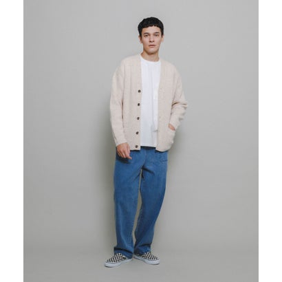 アーバンリサーチ サニーレーベル URBAN RESEARCH Sonny Label ウォッシャブルウール混ネップカーディガン （グリーン）｜詳細画像