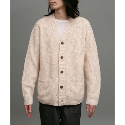 アーバンリサーチ サニーレーベル URBAN RESEARCH Sonny Label ウォッシャブルウール混ネップカーディガン （グリーン）｜詳細画像