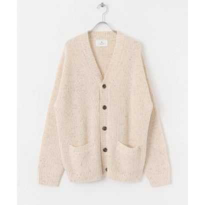 アーバンリサーチ サニーレーベル URBAN RESEARCH Sonny Label ウォッシャブルウール混ネップカーディガン （グリーン）｜詳細画像