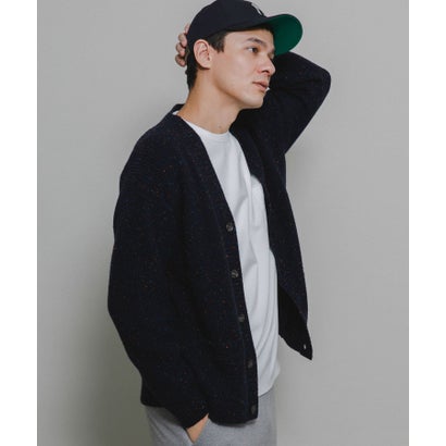 アーバンリサーチ サニーレーベル URBAN RESEARCH Sonny Label ウォッシャブルウール混ネップカーディガン （グリーン）｜詳細画像