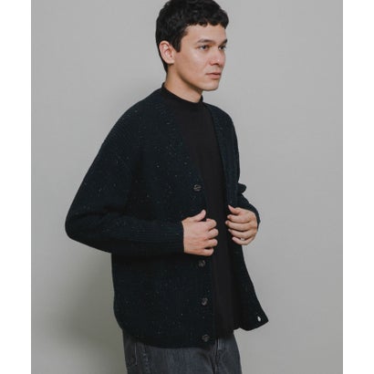 アーバンリサーチ サニーレーベル URBAN RESEARCH Sonny Label ウォッシャブルウール混ネップカーディガン （グリーン）｜詳細画像