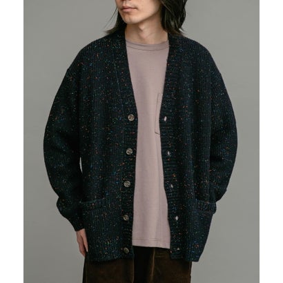 アーバンリサーチ サニーレーベル URBAN RESEARCH Sonny Label ウォッシャブルウール混ネップカーディガン （グリーン）｜詳細画像