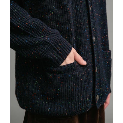 アーバンリサーチ サニーレーベル URBAN RESEARCH Sonny Label ウォッシャブルウール混ネップカーディガン （グリーン）｜詳細画像