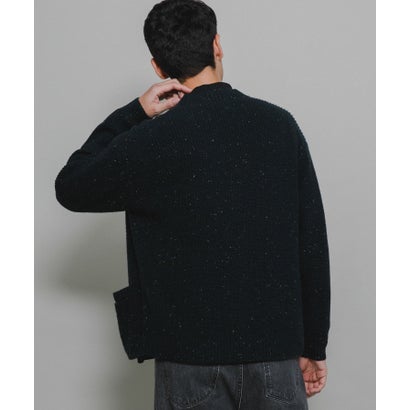 アーバンリサーチ サニーレーベル URBAN RESEARCH Sonny Label ウォッシャブルウール混ネップカーディガン （グリーン）｜詳細画像