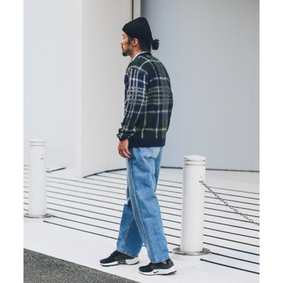 アーバンリサーチ サニーレーベル URBAN RESEARCH Sonny Label チェックジャガードニットプルオーバー （ボルドー）｜詳細画像