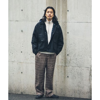 アーバンリサーチ サニーレーベル URBAN RESEARCH Sonny Label 『洗濯可』マシンウォッシャブルハーフZIPニットプルオーバー （グリーン）｜詳細画像